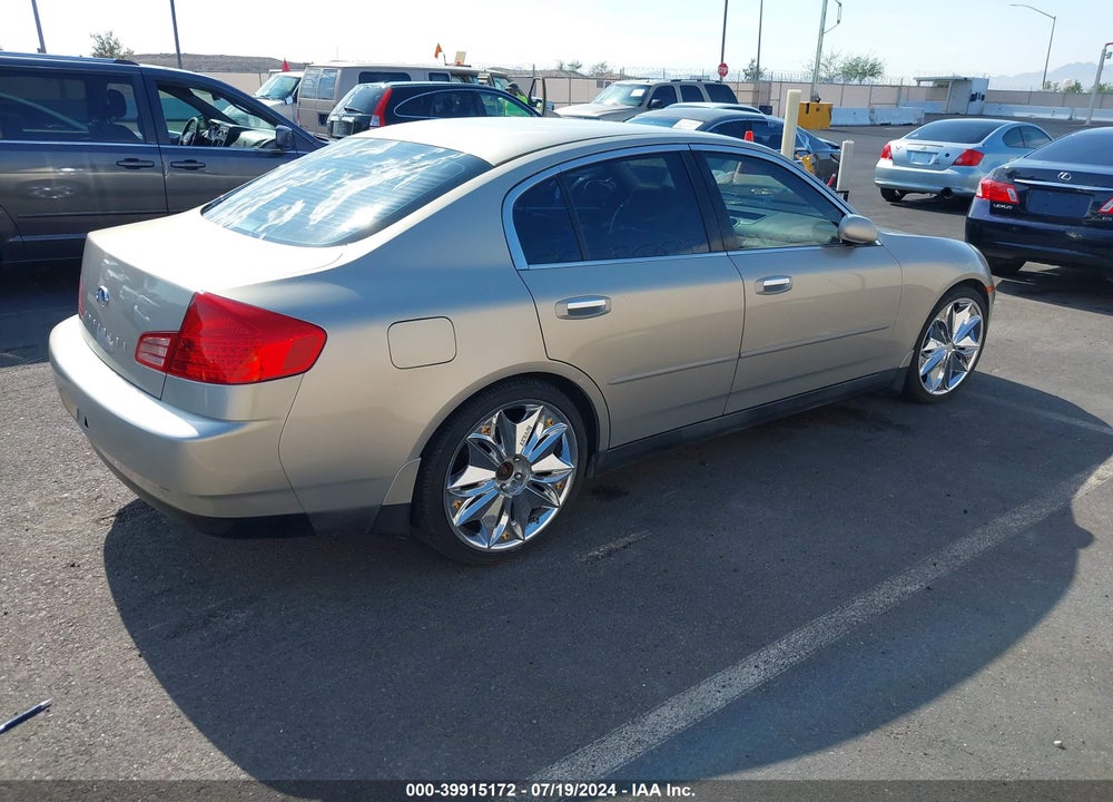 2004 INFINITI G35 VIN: JNKCV51E54M619194