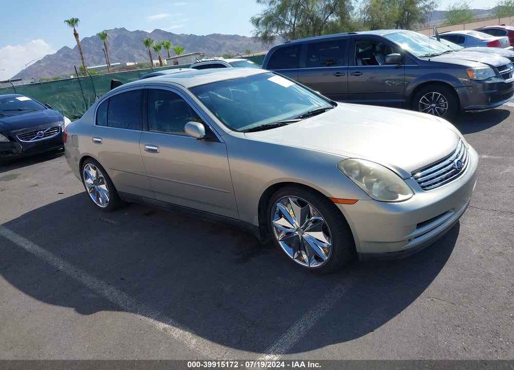 2004 INFINITI G35 VIN: JNKCV51E54M619194