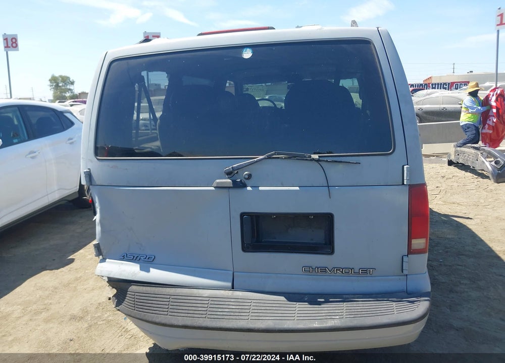 2000 CHEVROLET ASTRO VIN: 1GNDM19W9YB117294