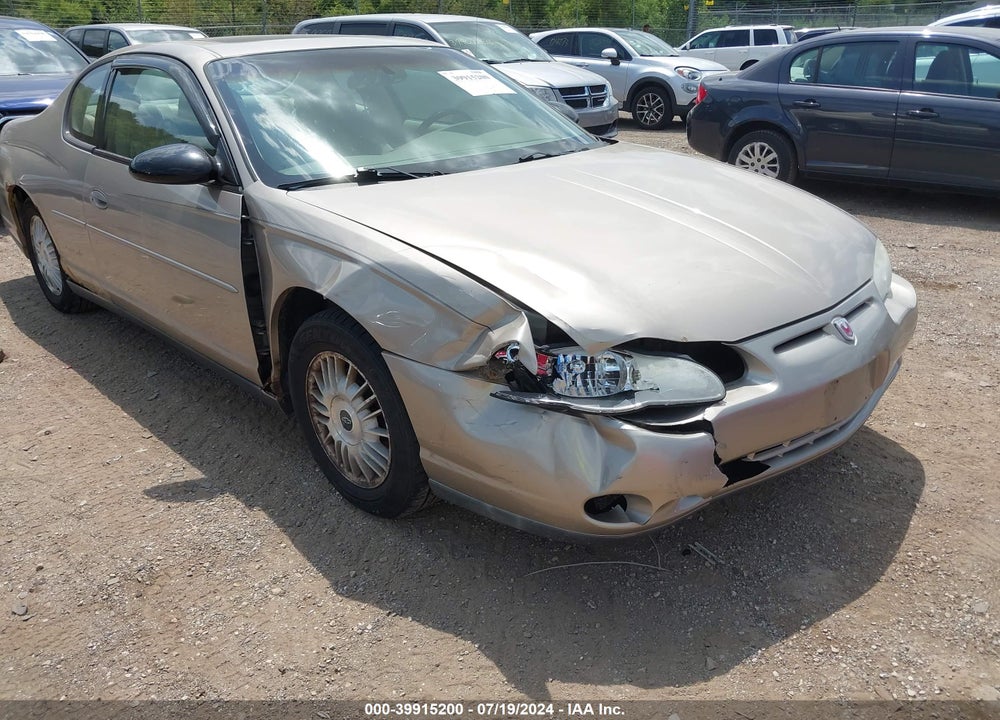 2002 CHEVROLET MONTE CARLO LS VIN: 2G1WW12E629316706