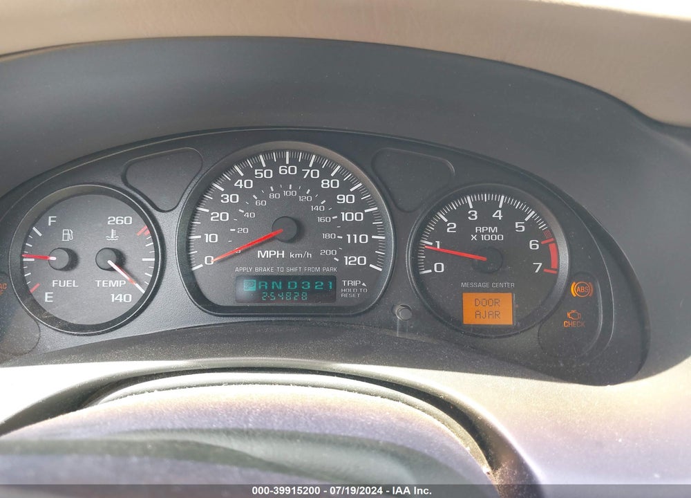 2002 CHEVROLET MONTE CARLO LS VIN: 2G1WW12E629316706
