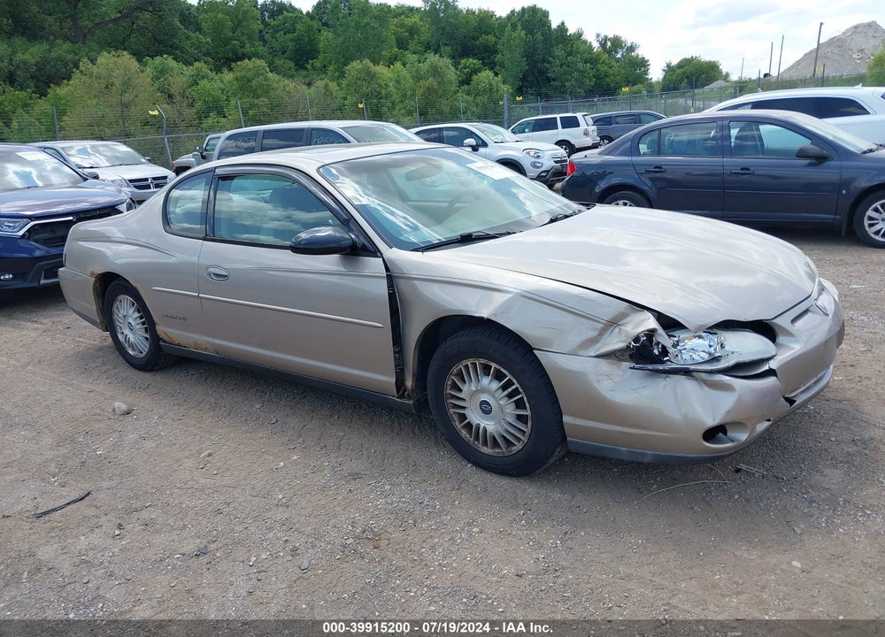 2002 CHEVROLET MONTE CARLO LS VIN: 2G1WW12E629316706