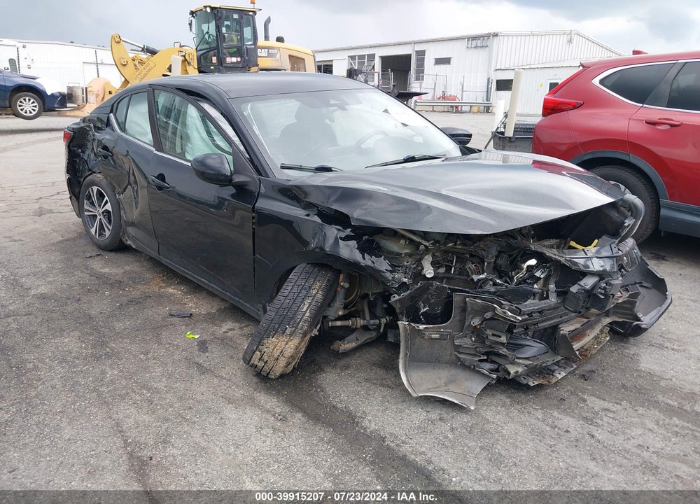 2020 NISSAN SENTRA SV XTRONIC CVT VIN: 3N1AB8CV3LY300746