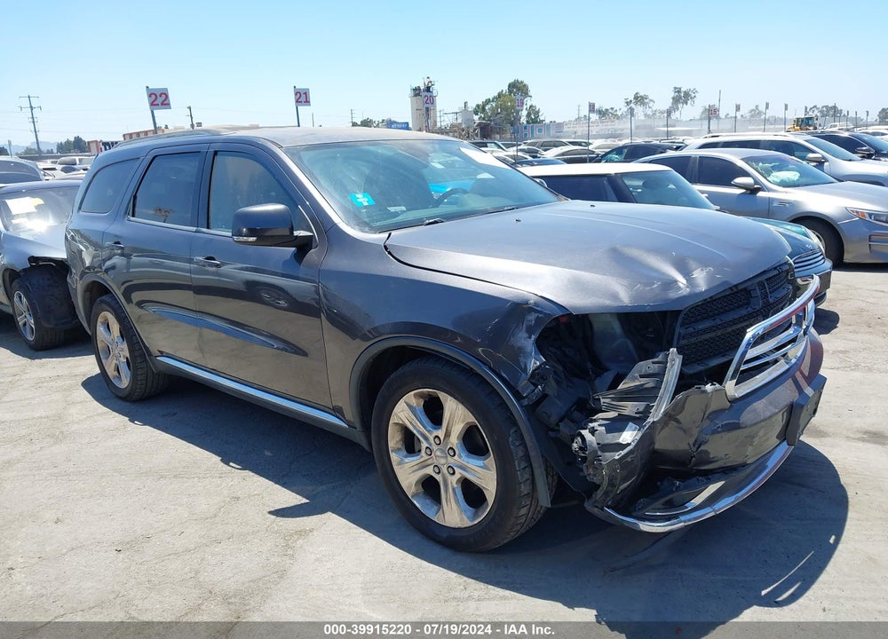 2015 DODGE DURANGO LIMITED VIN: 1C4RDHDG6FC167858