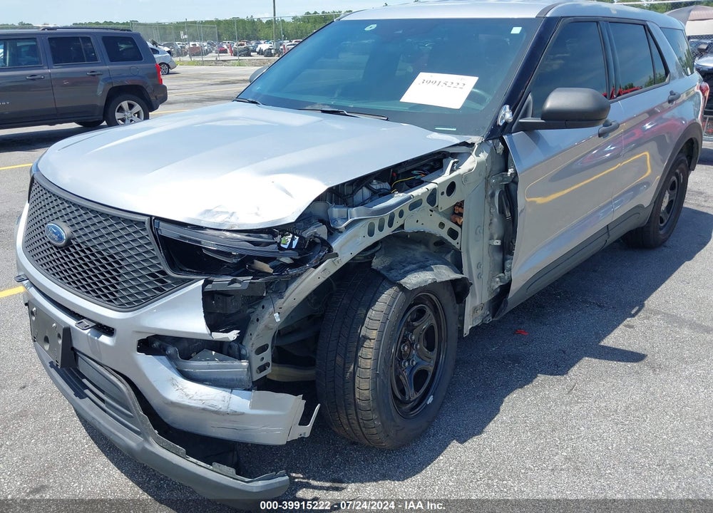2021 FORD POLICE INTERCEPTOR UTILITY VIN: 1FM5K8AB8MGA43542