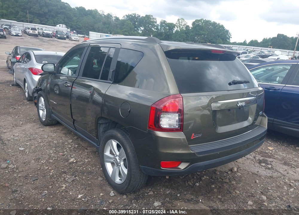 2015 JEEP COMPASS LATITUDE VIN: 1C4NJCEB1FD401010