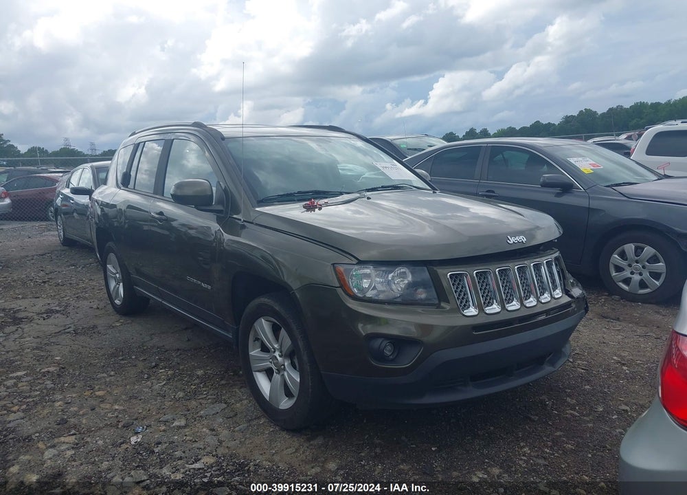 2015 JEEP COMPASS LATITUDE VIN: 1C4NJCEB1FD401010