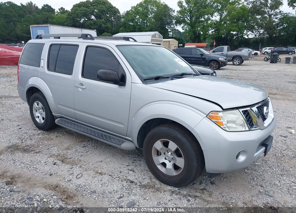 2011 NISSAN PATHFINDER S VIN: 5N1AR1NN0BC620624