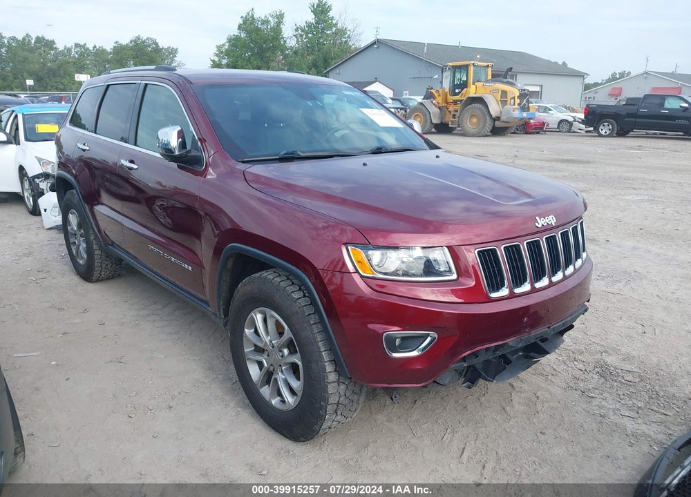 2016 JEEP GRAND CHEROKEE LIMITED VIN: 1C4RJFBG4GC304863