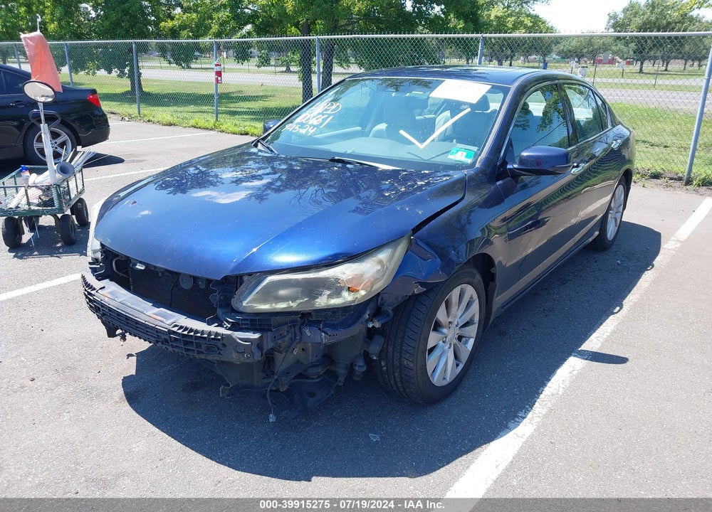 2014 HONDA ACCORD EX-L V-6 VIN: 1HGCR3F83EA001812