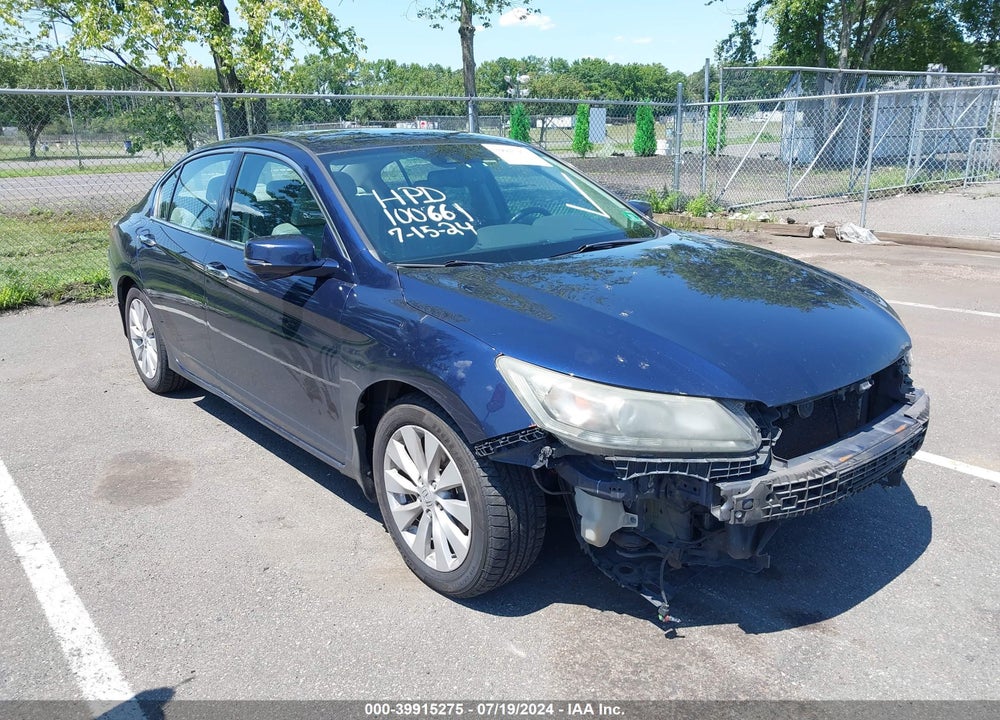 2014 HONDA ACCORD EX-L V-6 VIN: 1HGCR3F83EA001812