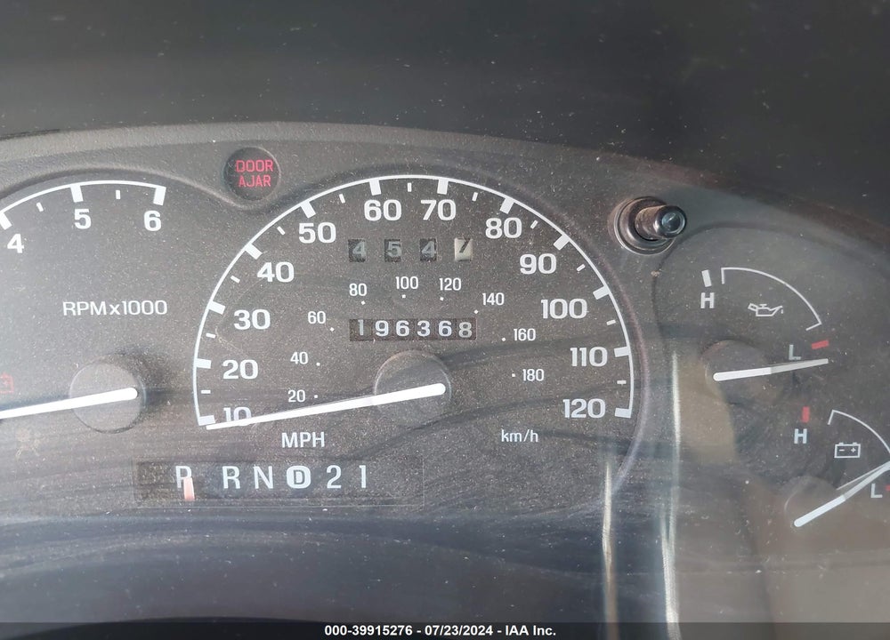 1998 FORD EXPLORER EDDIE BAUER/LIMITED/XL/XLT VIN: 1FMZU34EXWZA66459