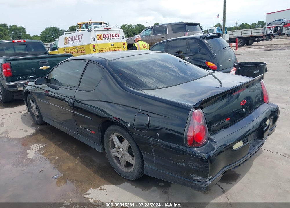 2004 CHEVROLET MONTE CARLO SUPERCHARGED SS VIN: 2G1WZ121949211178
