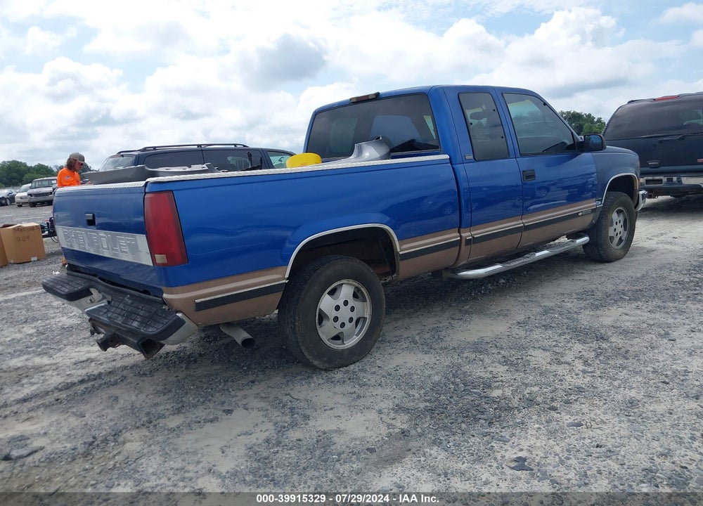 1997 CHEVROLET K1500 FLEETSIDE VIN: 2GCEK19R9V1151356