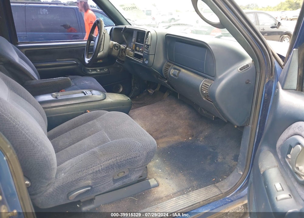 1997 CHEVROLET K1500 FLEETSIDE VIN: 2GCEK19R9V1151356