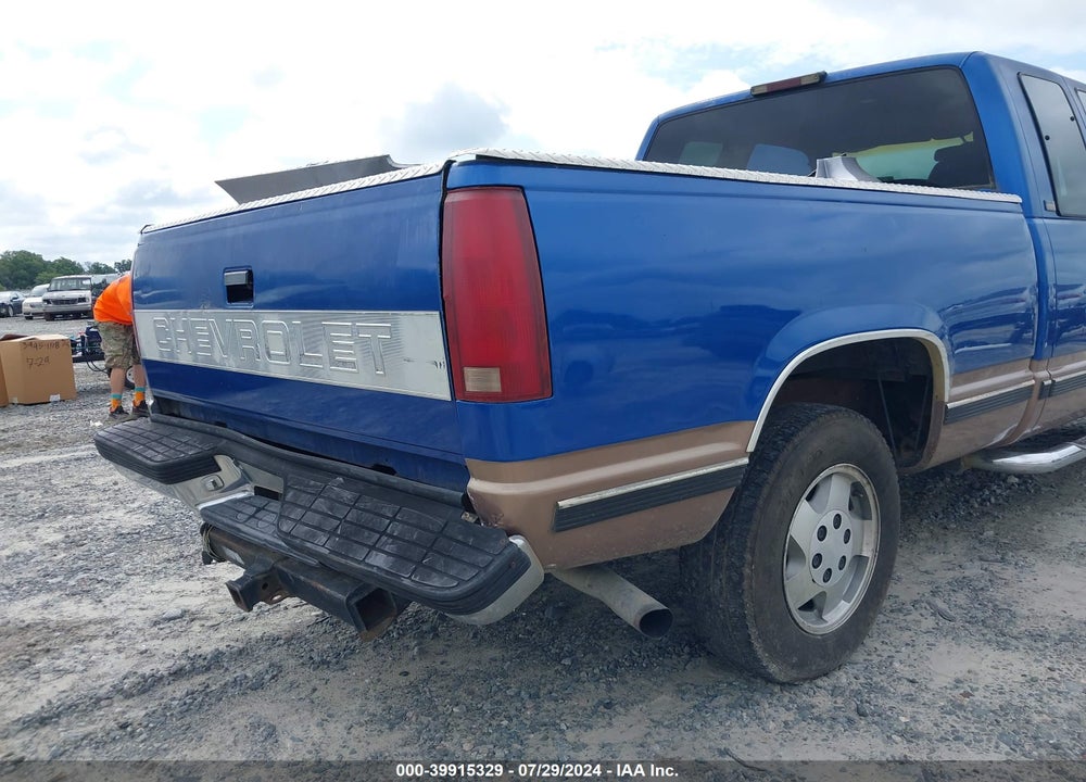 1997 CHEVROLET K1500 FLEETSIDE VIN: 2GCEK19R9V1151356