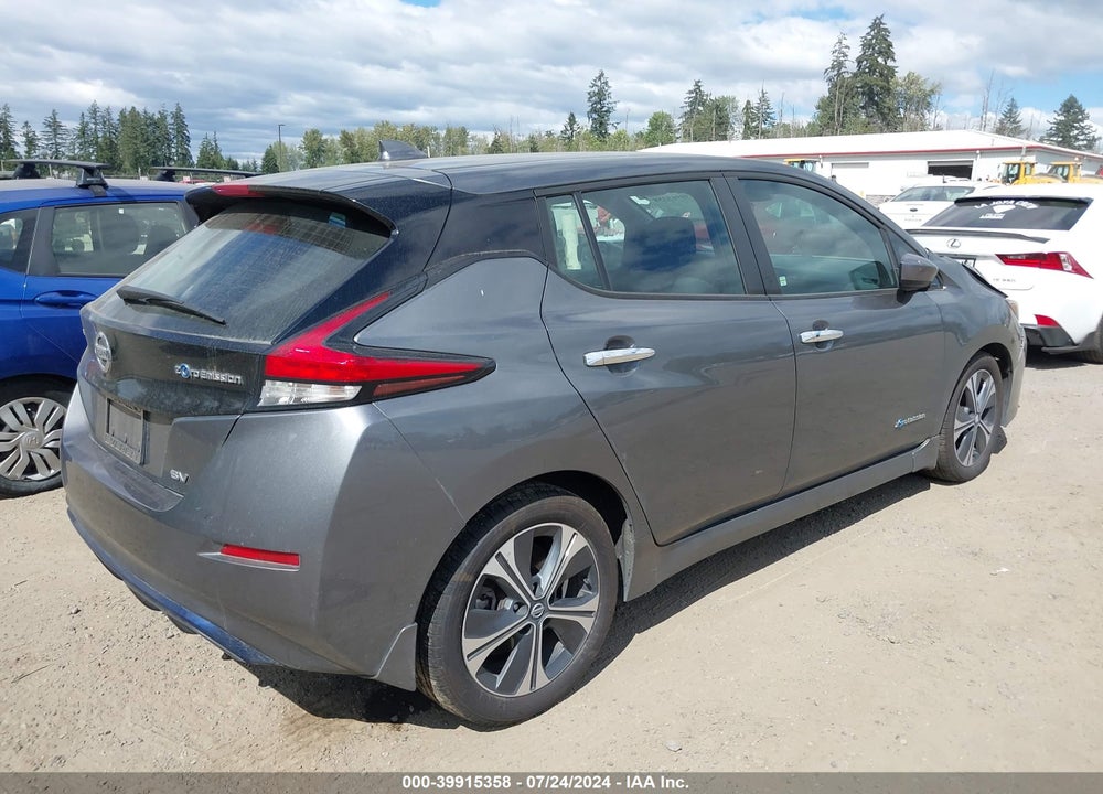2018 NISSAN LEAF SV VIN: 1N4AZ1CP9JC304832