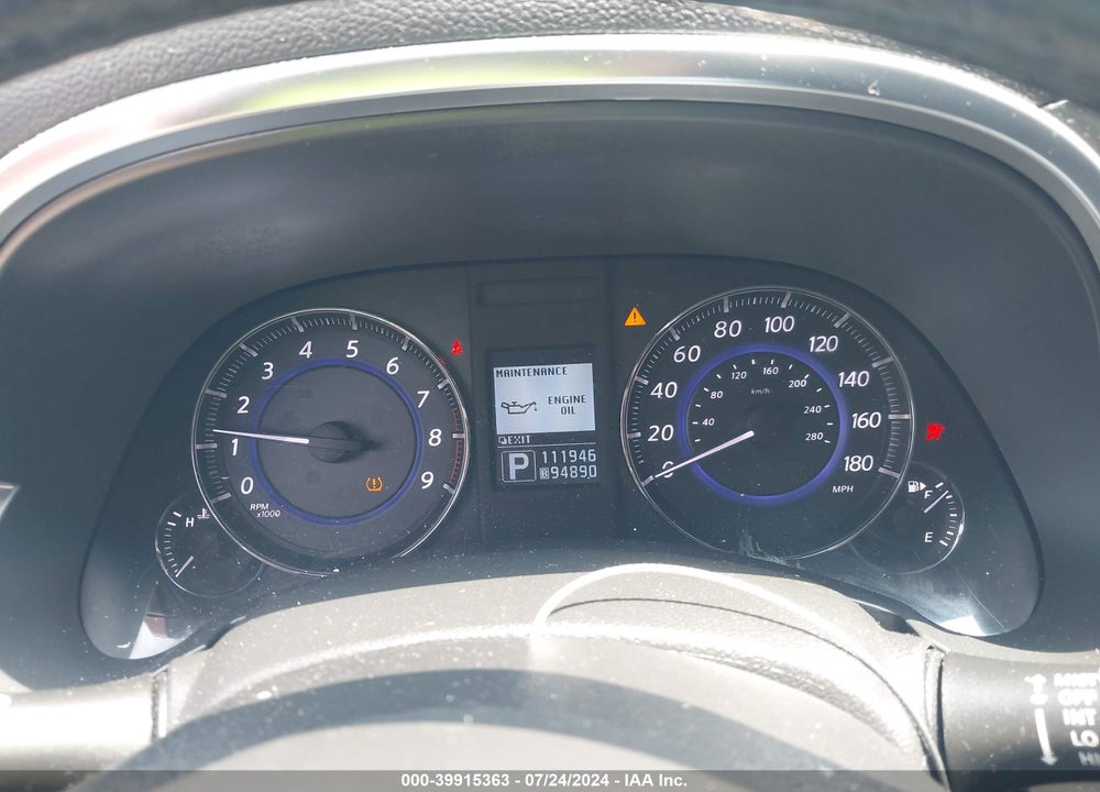 2013 INFINITI FX37 VIN: JN8CS1MW4DM174717