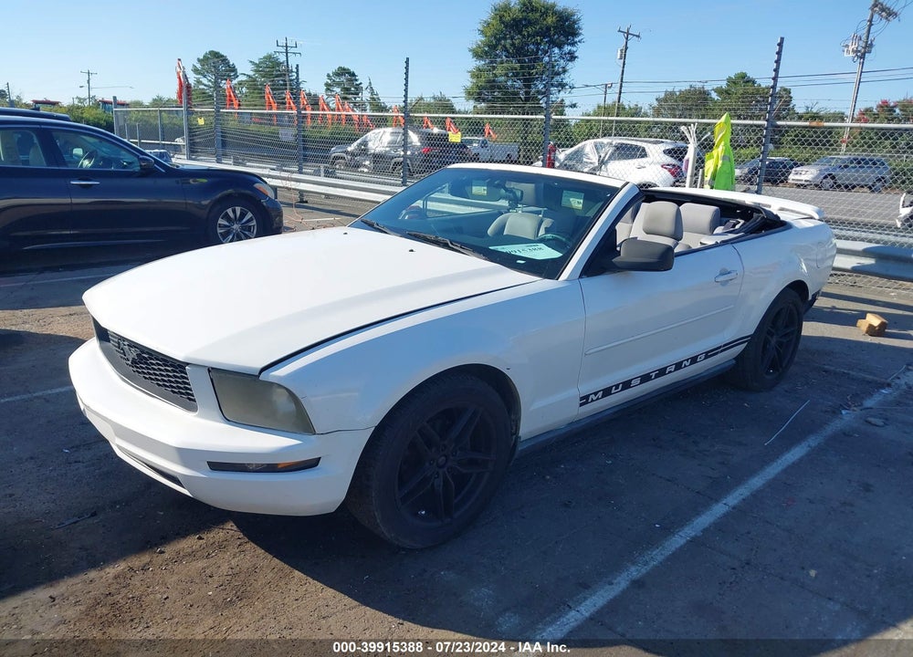 2007 FORD MUSTANG V6 DELUXE/V6 PREMIUM VIN: 1ZVFT84N275291701