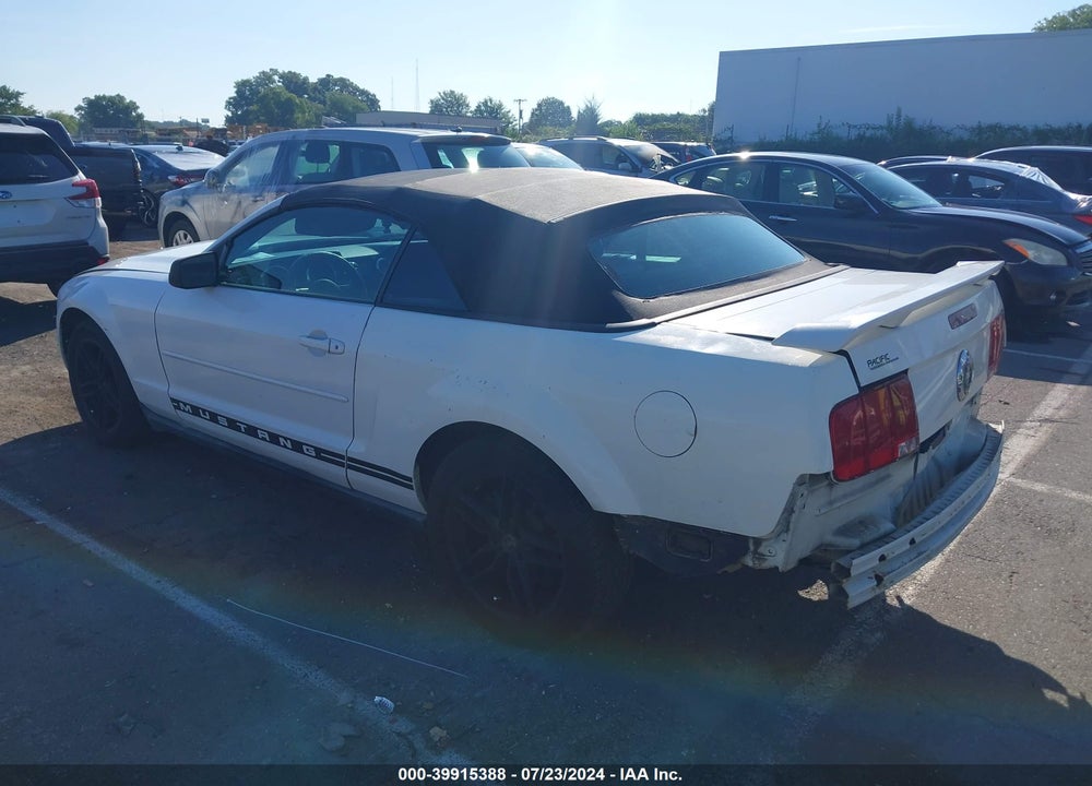 2007 FORD MUSTANG V6 DELUXE/V6 PREMIUM VIN: 1ZVFT84N275291701