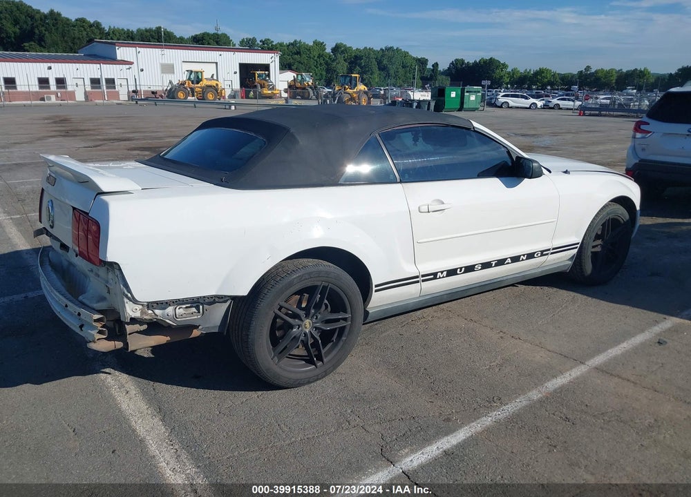 2007 FORD MUSTANG V6 DELUXE/V6 PREMIUM VIN: 1ZVFT84N275291701