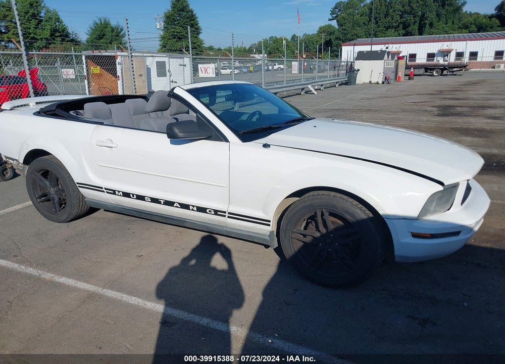 2007 FORD MUSTANG V6 DELUXE/V6 PREMIUM VIN: 1ZVFT84N275291701