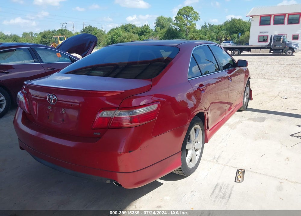 2007 TOYOTA CAMRY SE VIN: 4T1BE46KX7U121885