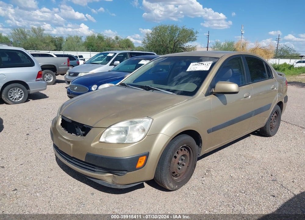 2008 KIA RIO LX VIN: KNADE123986373060