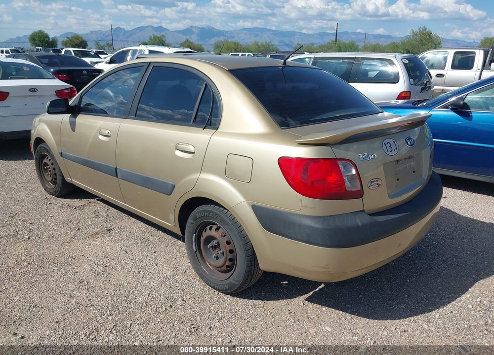 2008 KIA RIO LX VIN: KNADE123986373060