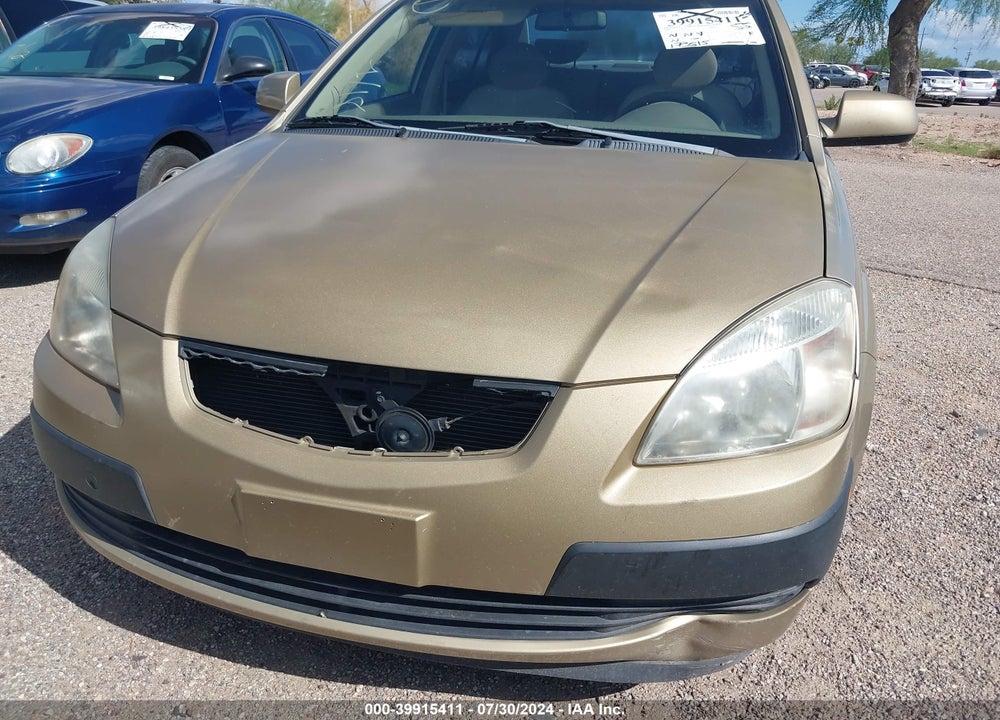 2008 KIA RIO LX VIN: KNADE123986373060