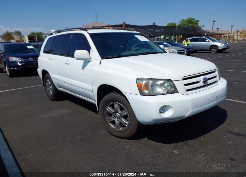 2006 TOYOTA HIGHLANDER V6 VIN: JTEDP21A660096527