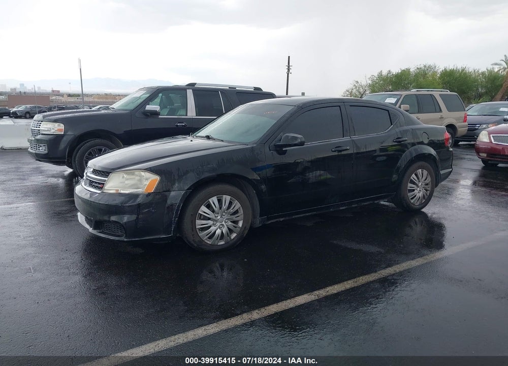 2013 DODGE AVENGER SE VIN: 1C3CDZAB7DN650687