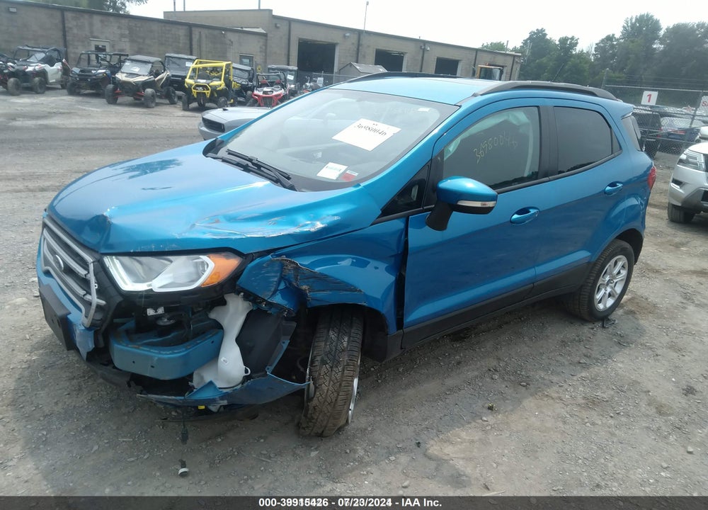 2018 FORD ECOSPORT SE VIN: MAJ6P1UL5JC200104
