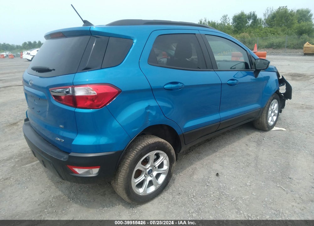 2018 FORD ECOSPORT SE VIN: MAJ6P1UL5JC200104