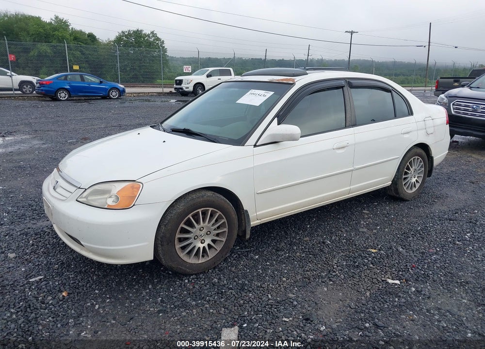 2003 HONDA CIVIC EX VIN: 2HGES26773H591283