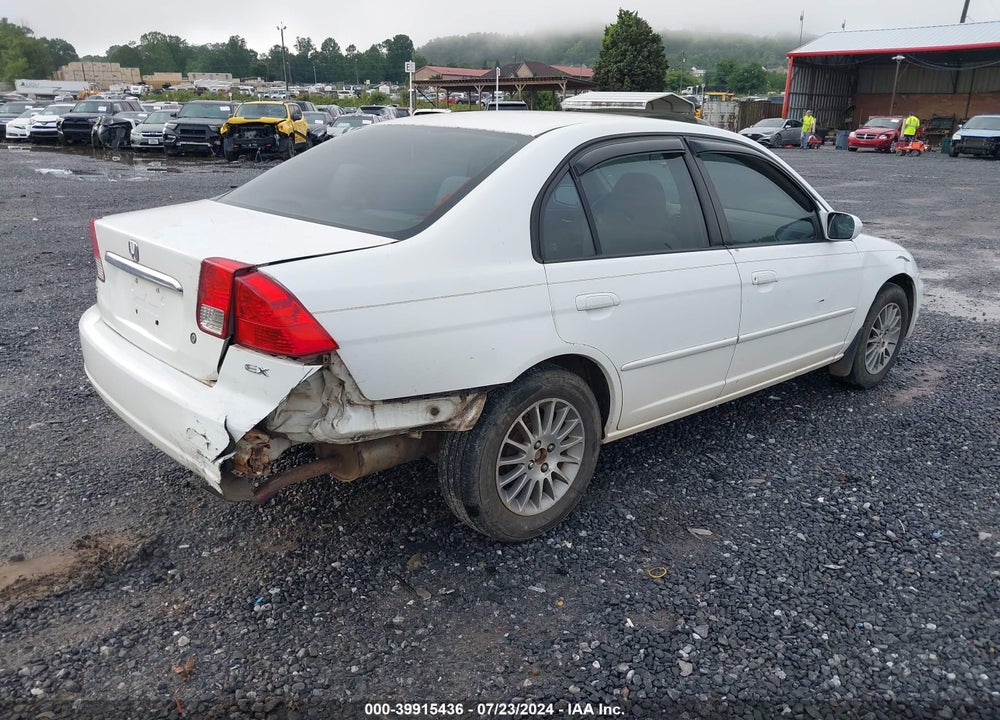 2003 HONDA CIVIC EX VIN: 2HGES26773H591283
