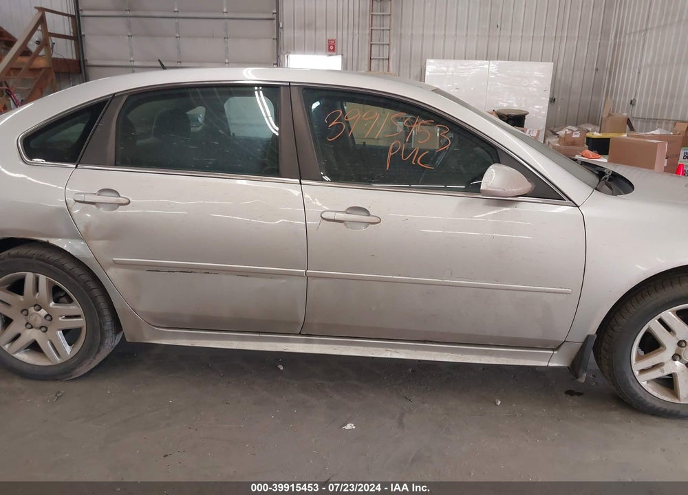 2012 CHEVROLET IMPALA LT VIN: 2G1WG5E33C1102934