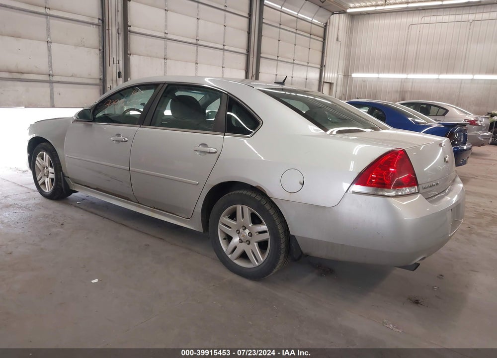 2012 CHEVROLET IMPALA LT VIN: 2G1WG5E33C1102934