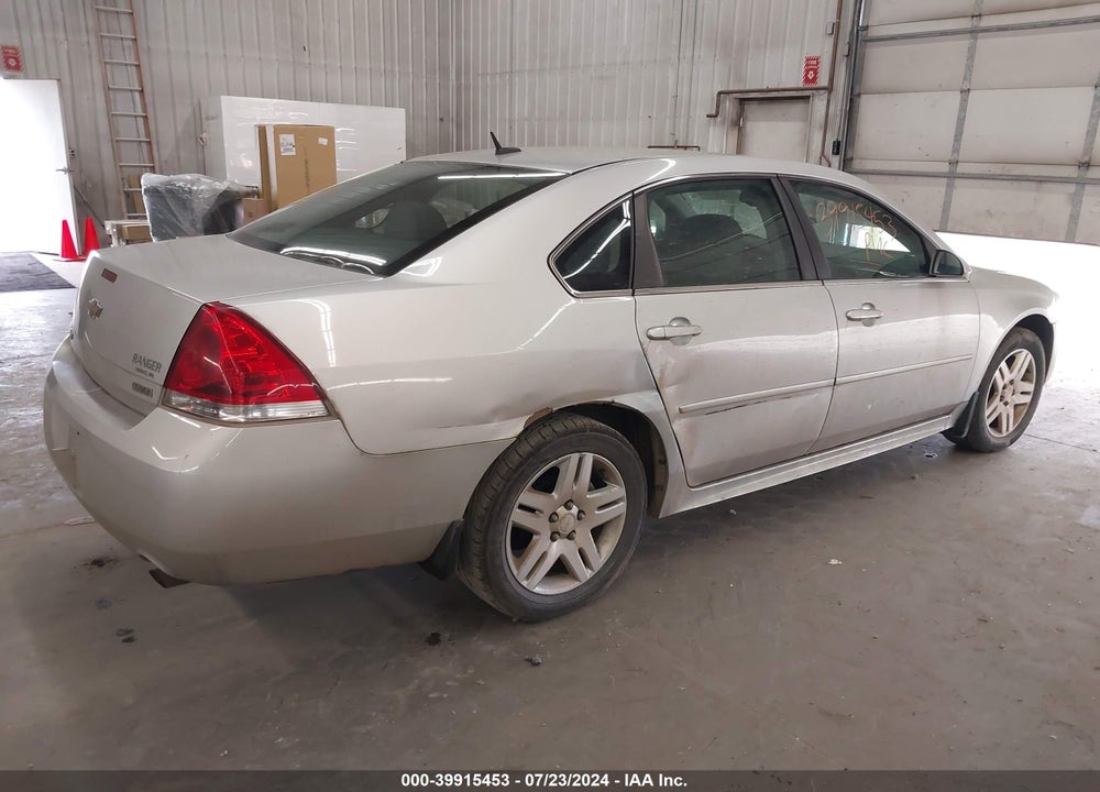 2012 CHEVROLET IMPALA LT VIN: 2G1WG5E33C1102934