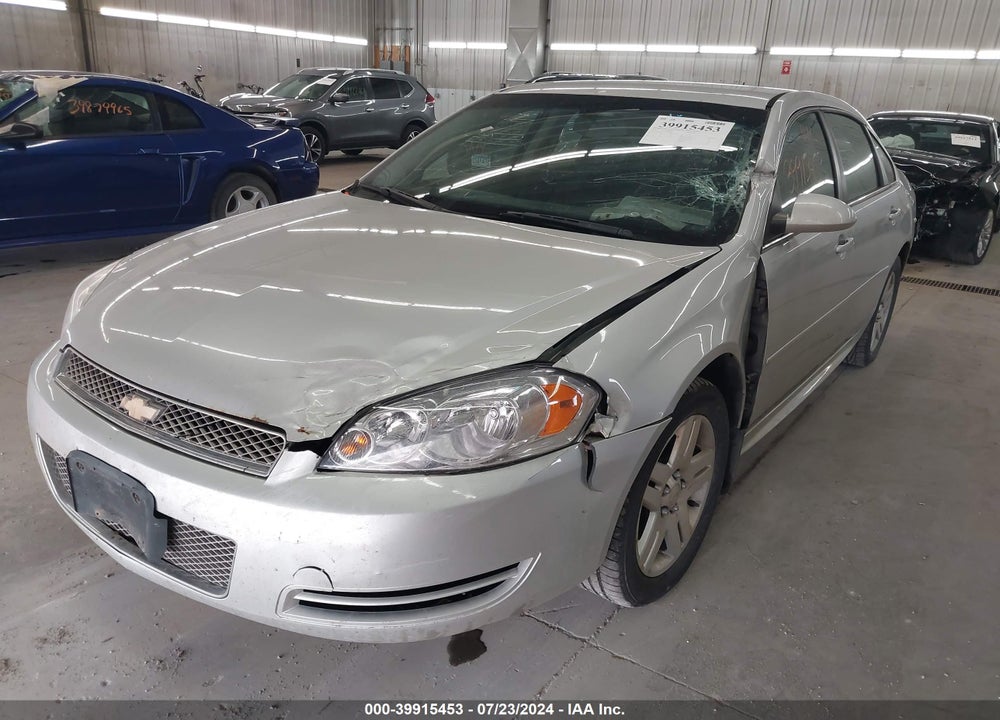2012 CHEVROLET IMPALA LT VIN: 2G1WG5E33C1102934