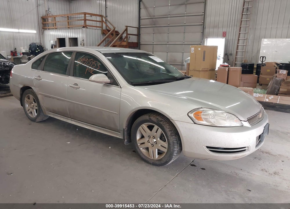 2012 CHEVROLET IMPALA LT VIN: 2G1WG5E33C1102934