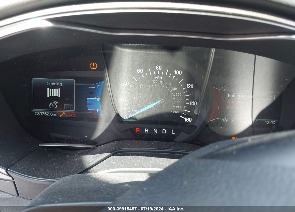 2020 FORD FUSION S VIN: 3FA6P0G75LR231401