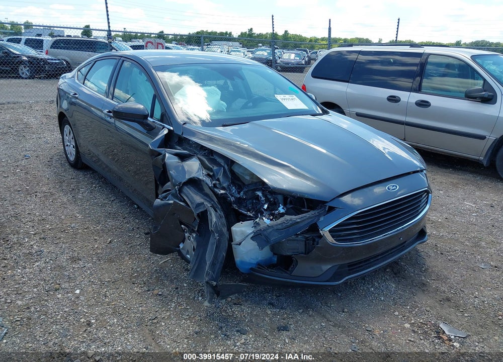 2020 FORD FUSION S VIN: 3FA6P0G75LR231401