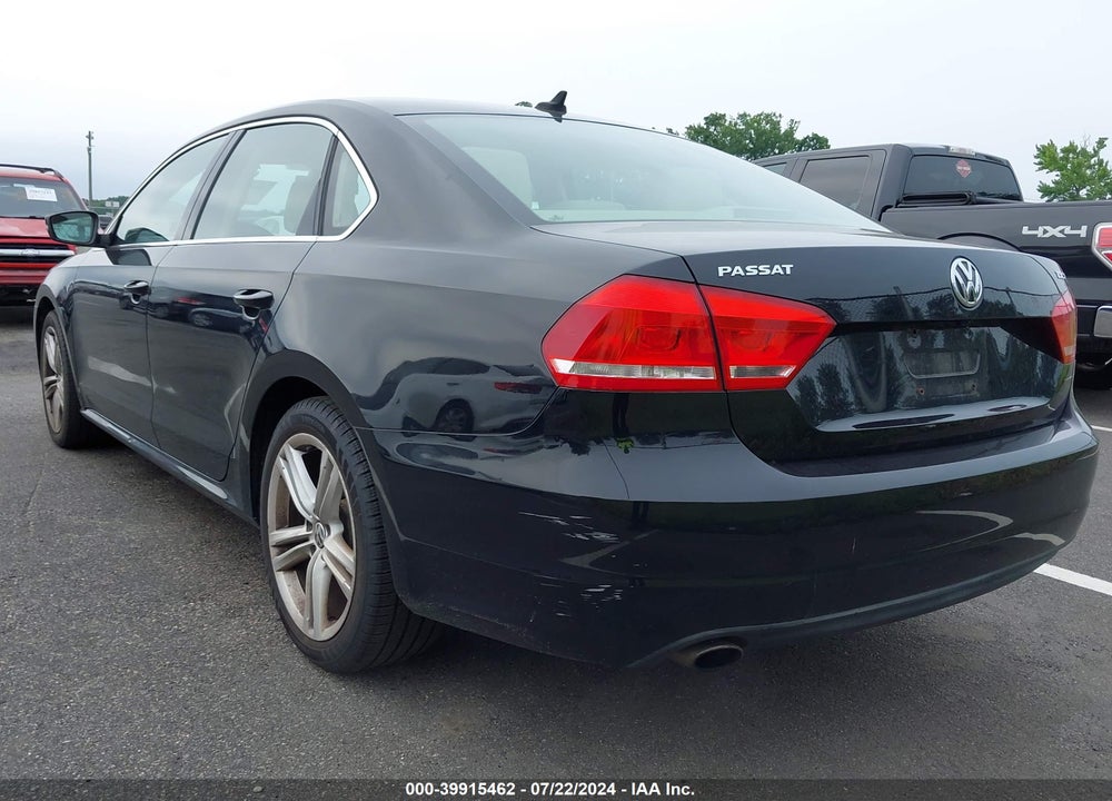 2014 VOLKSWAGEN PASSAT 1.8T SE VIN: 1VWBT7A31EC066545