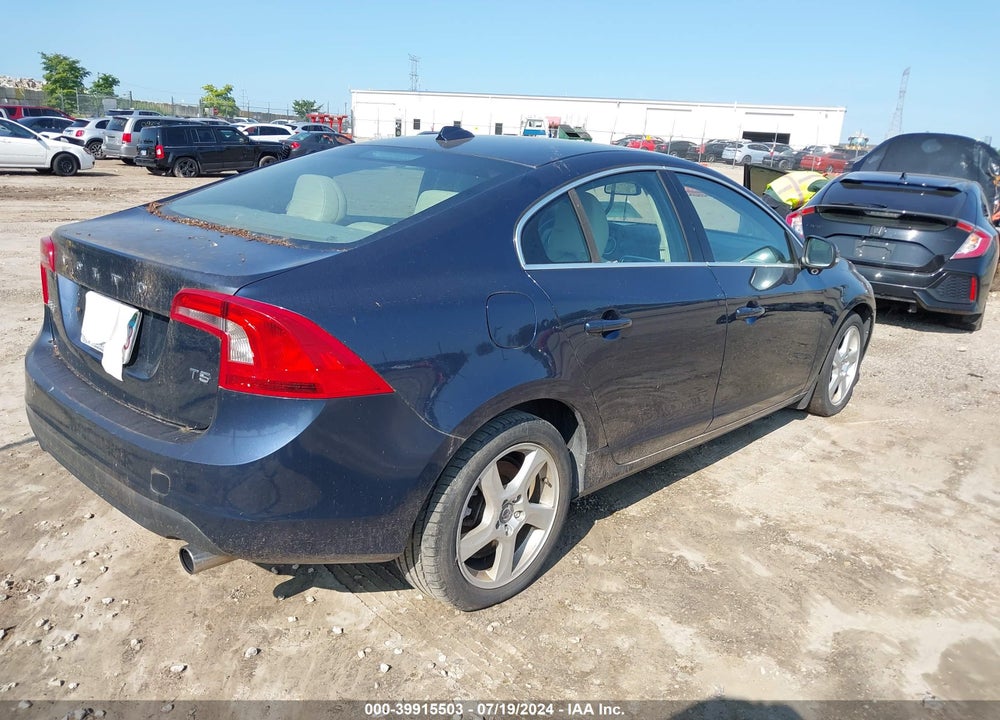 2012 VOLVO S60 T5 VIN: YV1622FS1C2095762