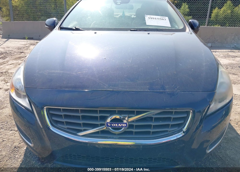 2012 VOLVO S60 T5 VIN: YV1622FS1C2095762