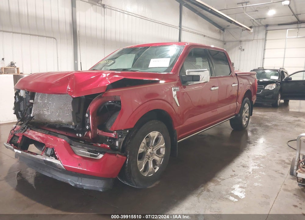 2023 FORD F-150 PLATINUM VIN: 1FTEW1C53PFB18780