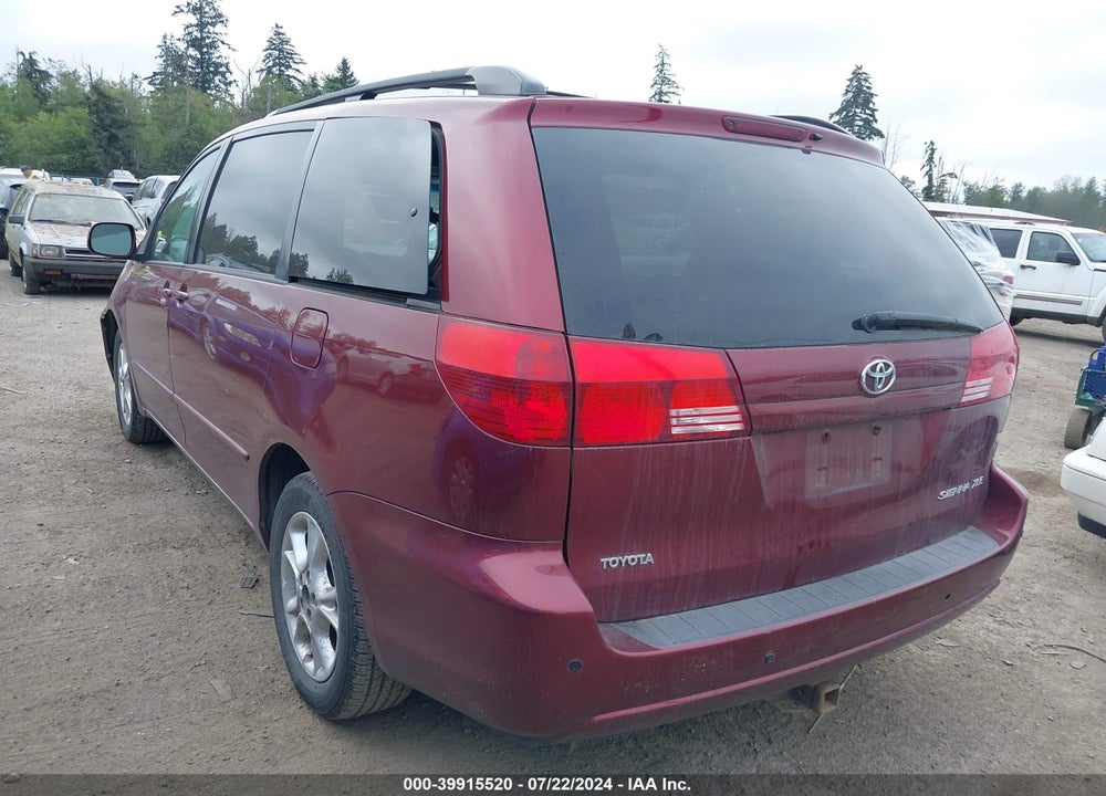 2005 TOYOTA SIENNA XLE VIN: 5TDZA22C85S277085