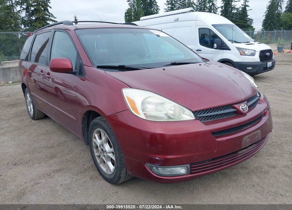 2005 TOYOTA SIENNA XLE VIN: 5TDZA22C85S277085