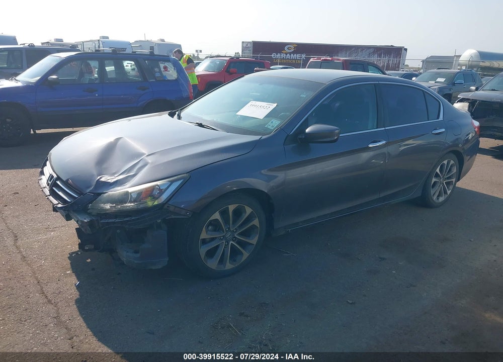 2013 HONDA ACCORD SPORT VIN: 1HGCR2F51DA174873